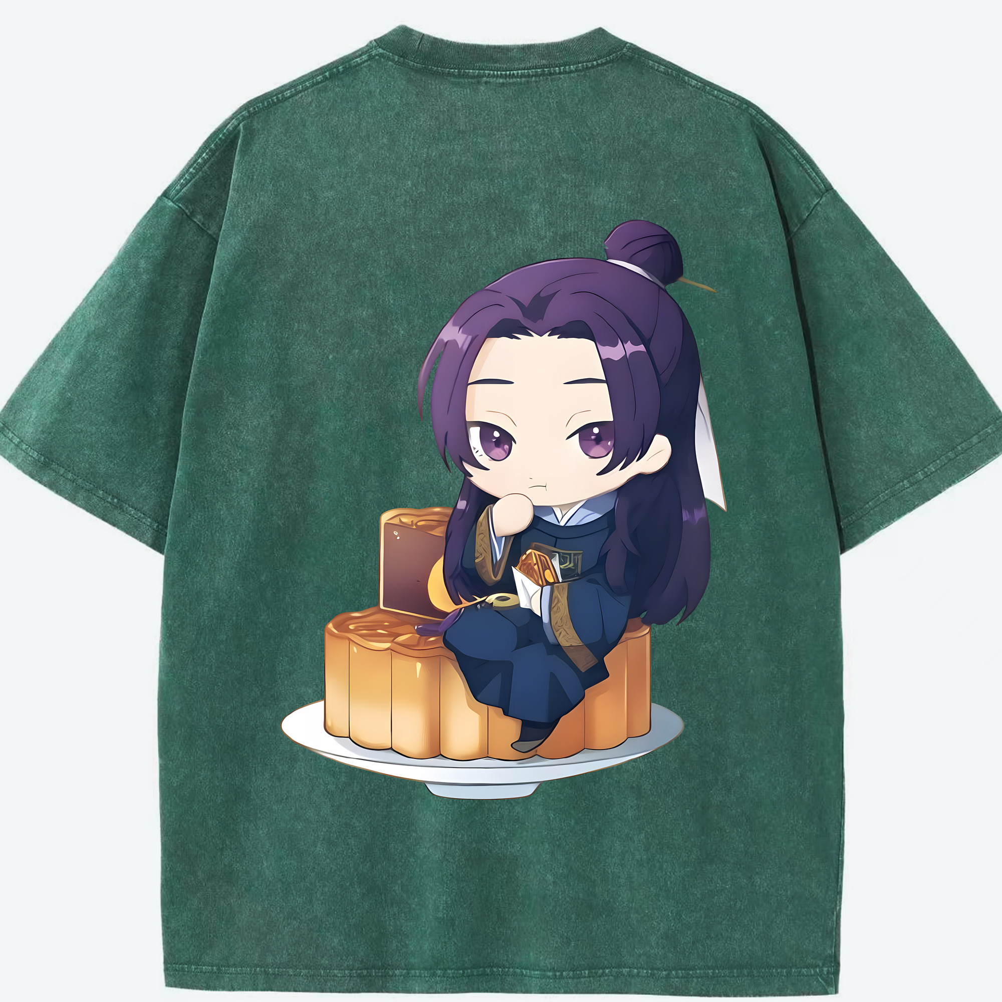 （画像用） 薬屋のひとりごと The Apothecary Diaries 綿100% ヴィンテージ風 半袖Tシャツ（背面プリント）